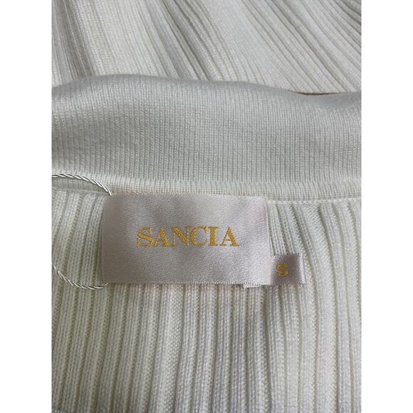 Sancia 'Teofila' White Viscose Top Size S - Picture 4 of 5